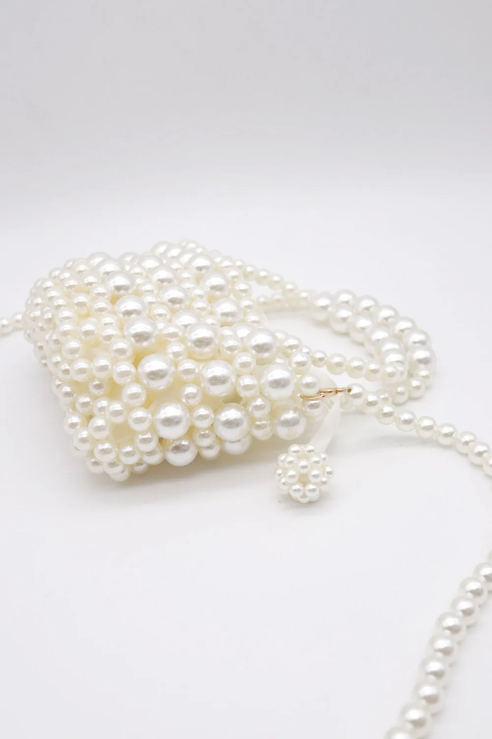 Felice Pearl Beads Tote