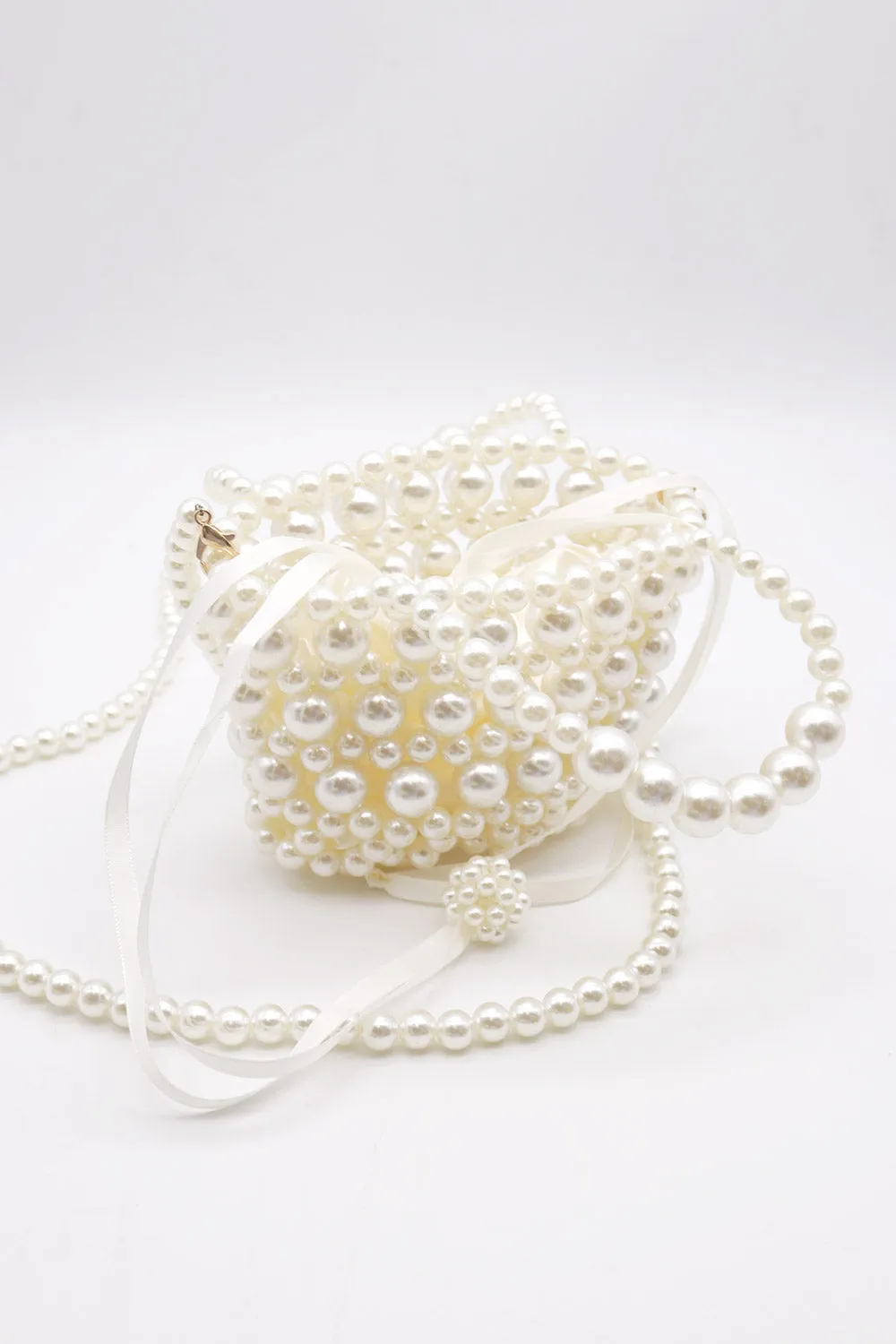 Felice Pearl Beads Tote