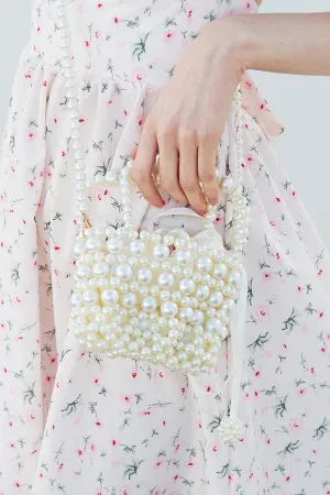 Felice Pearl Beads Tote