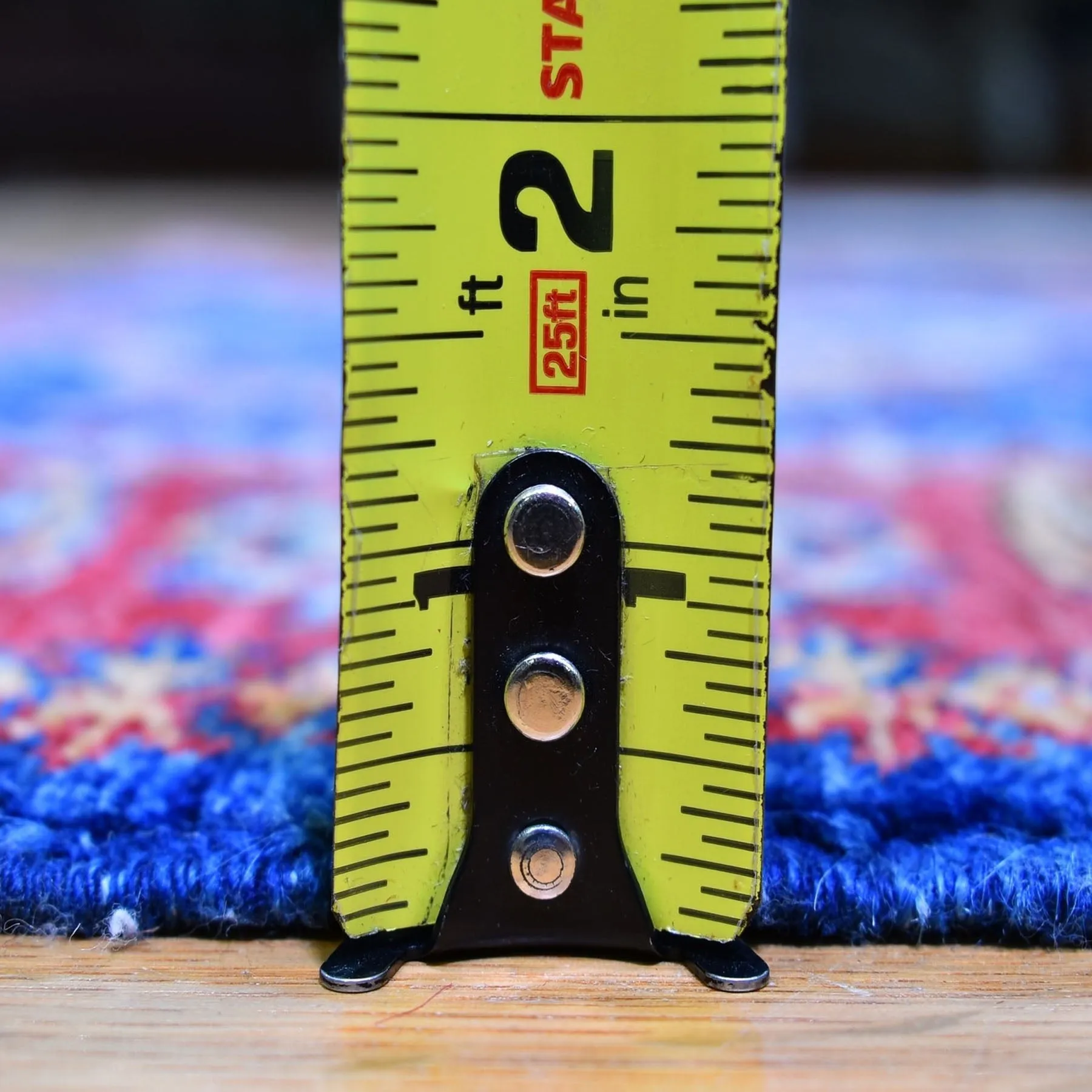 Fine Hand-Knotted Caucasian Kazak Design Handmade Wool Rug (Size 3.4. X 4.9 ) Cwral-9060