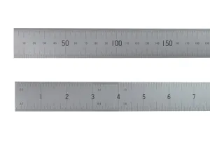 Fisher Satin Chrome Rule 600Mm / 24In