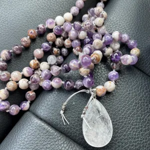 Flower Amethyst Mala