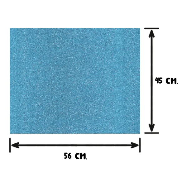 FOAMY 45X56 DIAMANTINA AZUL CIELO NAEN MNK