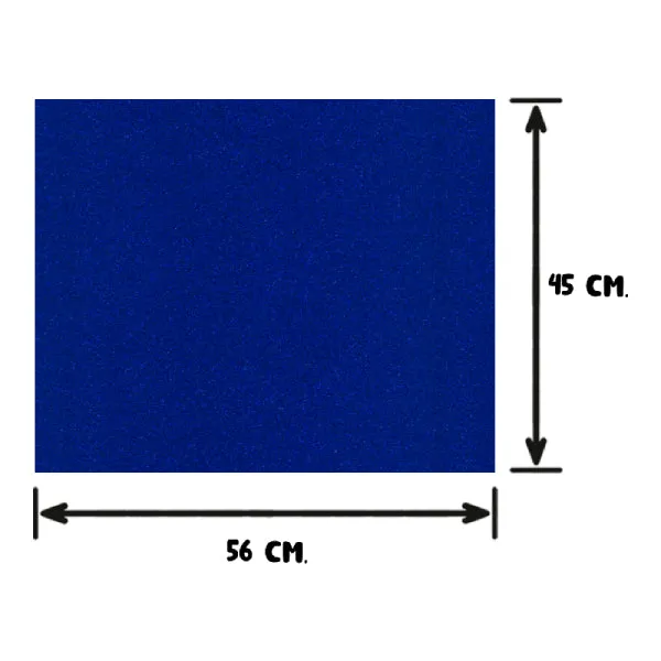 FOAMY 45X56 DIAMANTINA AZUL REY NAEN MNK