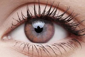 Foamy Beige Coloured Contact Lenses