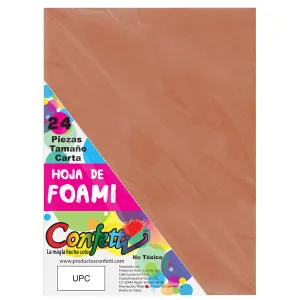 FOAMY CARTA 24 PZ CARNE NAEN MNK
