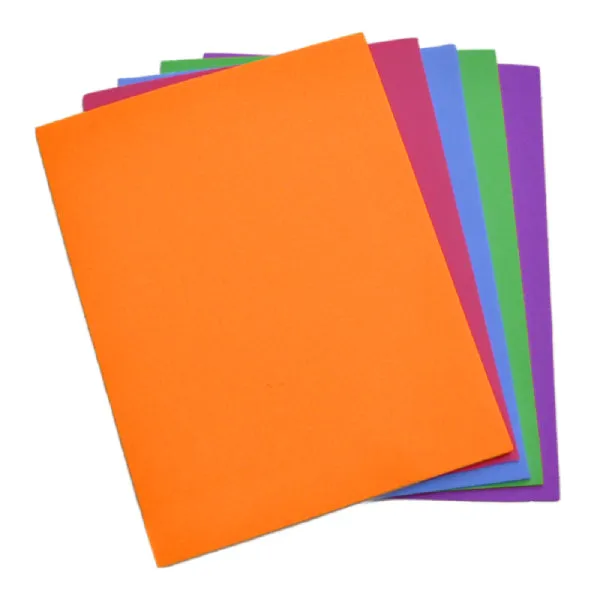 FOAMY CARTA 5 PZ COLORES BRIGHT NAEN MNK