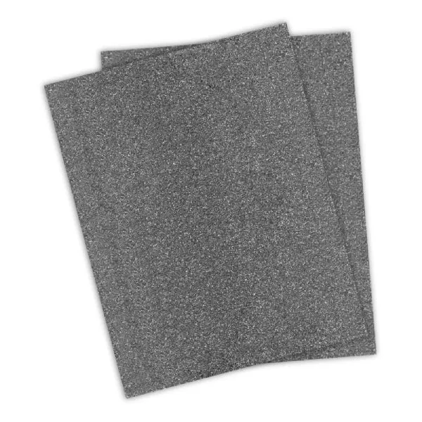 FOAMY CARTA DIAMANTINA 2 PZ GRIS NAEN