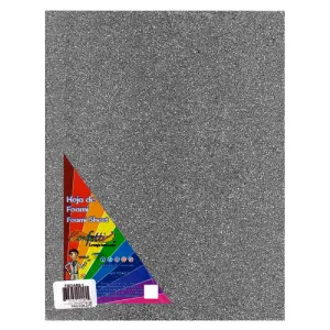 FOAMY CARTA DIAMANTINA 2 PZ GRIS NAEN
