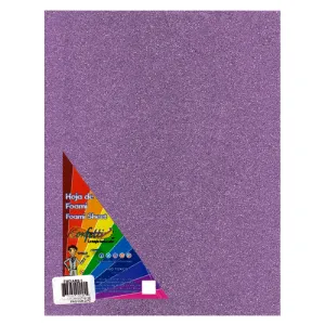 FOAMY CARTA DIAMANTINA 2 PZ LILA NAEN