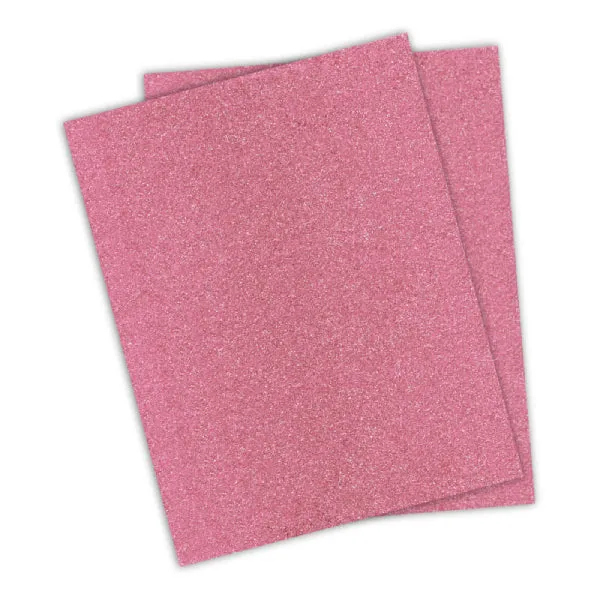 FOAMY CARTA DIAMANTINA 2 PZ ROSA PASTEL NAEN