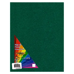 FOAMY CARTA DIAMANTINA 2 PZ VERDE BANDERA NAEN
