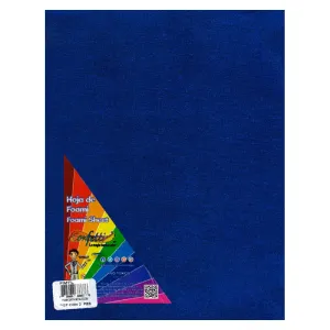 FOAMY CARTA METALICO 2 PZ AZUL REY NAEN