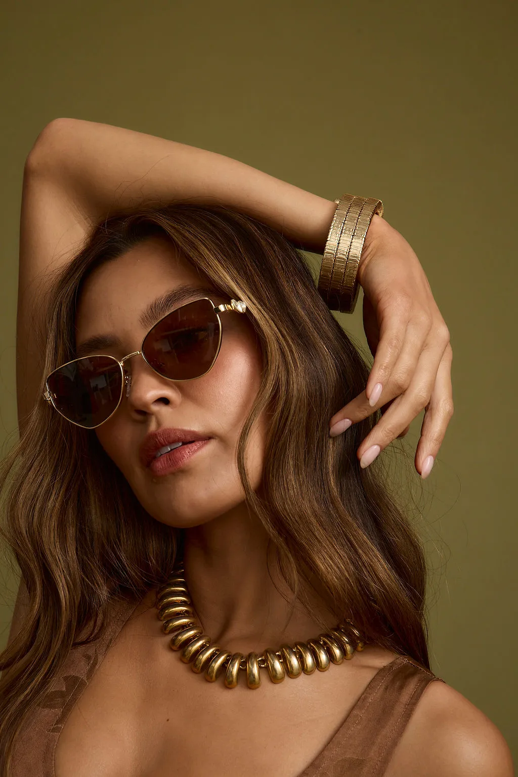 Forevermore Gold Metal Bangle