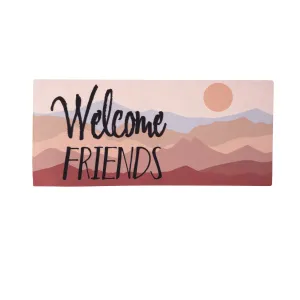 Friends Welcome  Sassafras Switch Mat