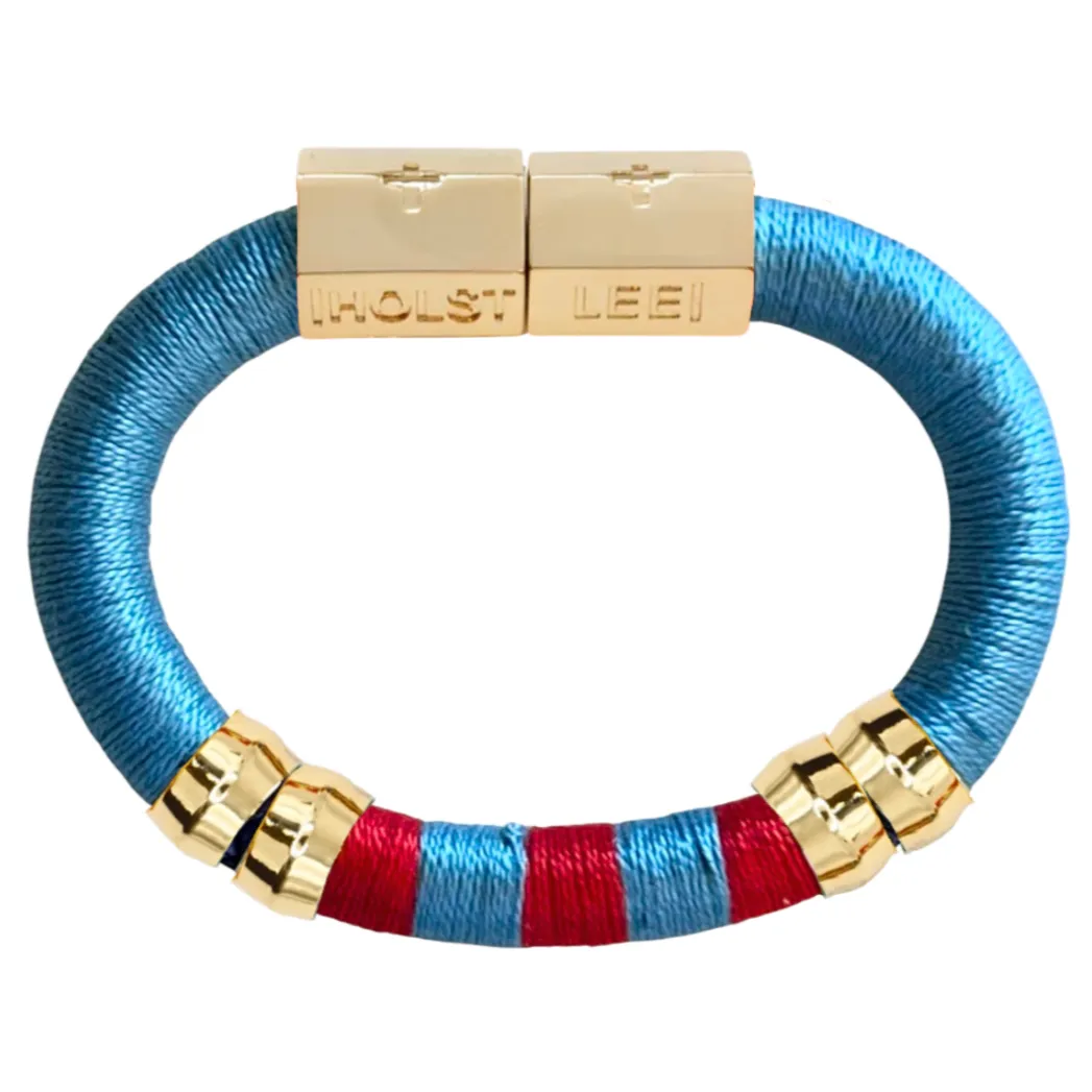 Gameday Bracelet Blue and Red