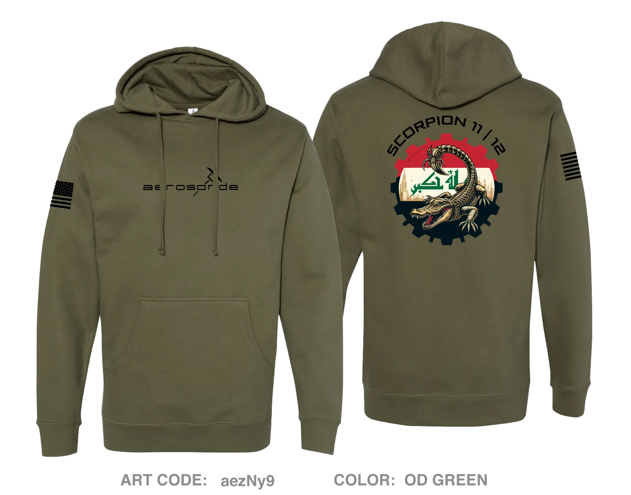 Gator Gear Comfort Unisex Hooded Sweatshirt - aezNy9