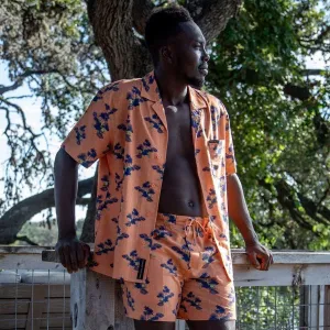 Getaway Americaw Button Down - Orange