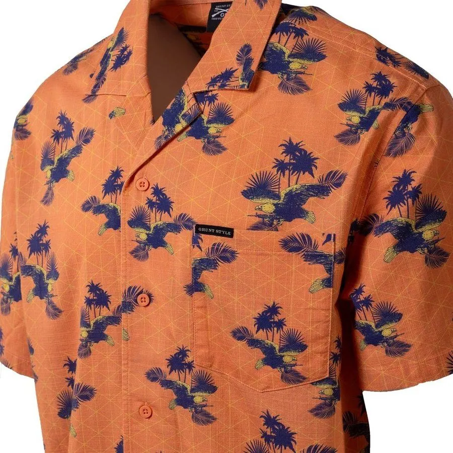 Getaway Americaw Button Down - Orange