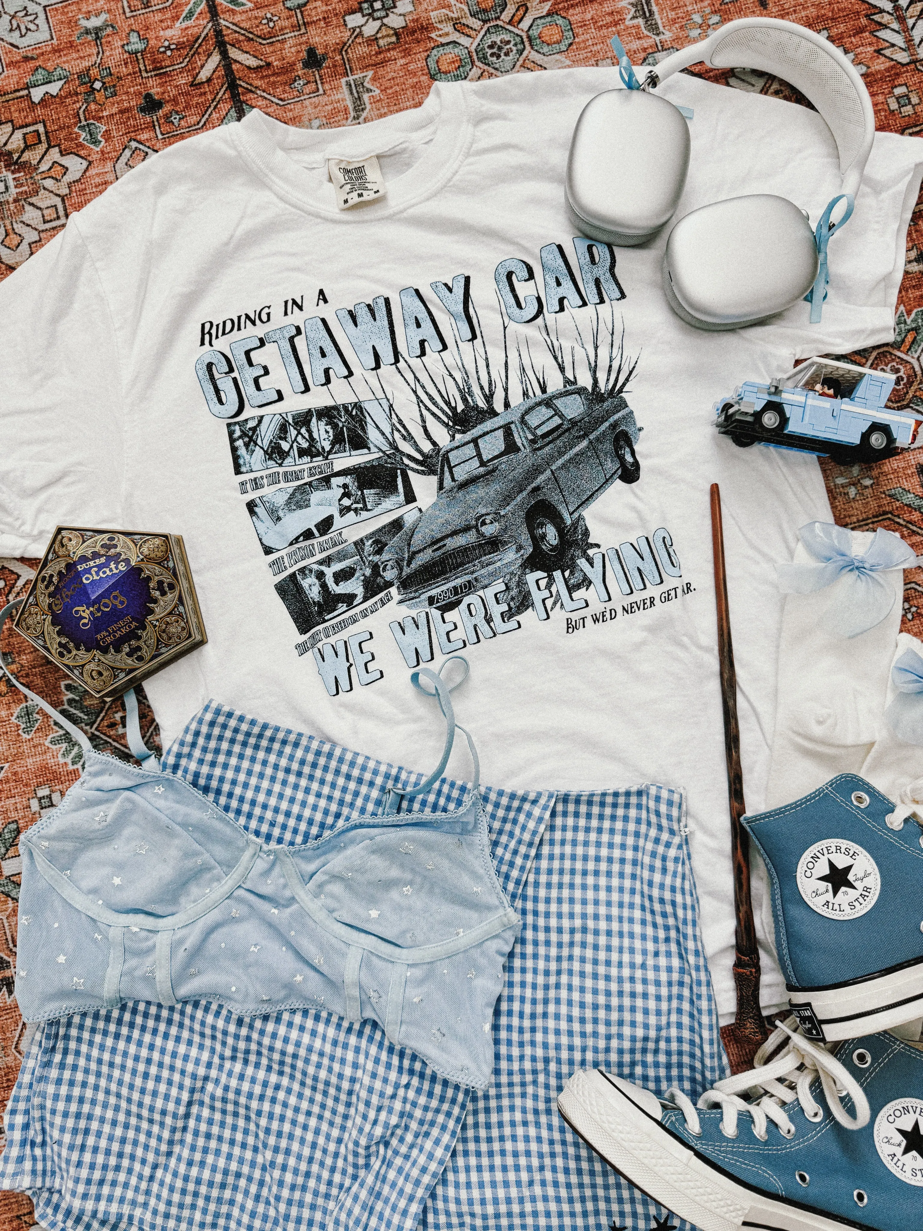 Getaway Car HPxTS Garment Dyed Tee