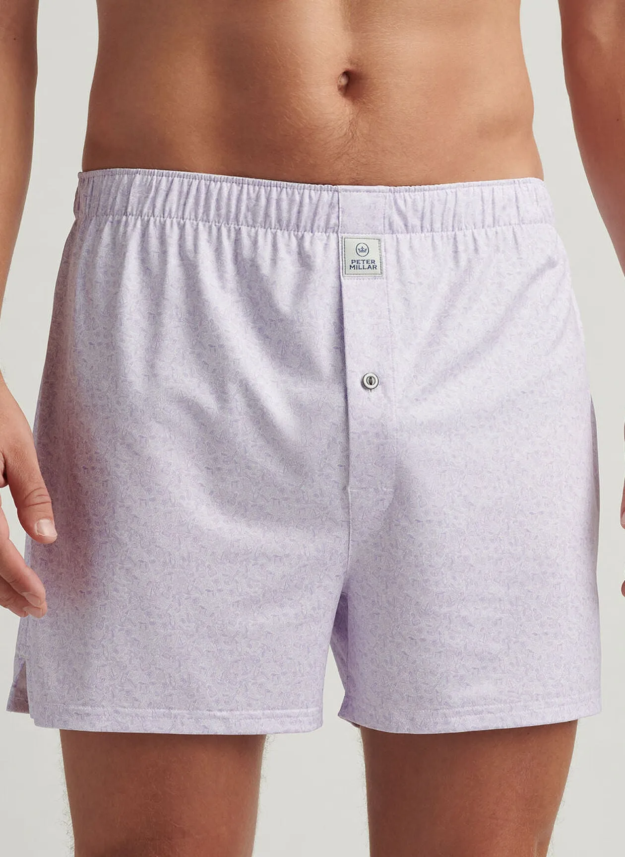 Getaway Perf Boxer Short (White)