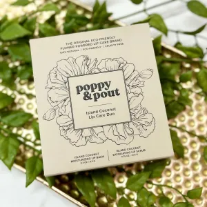 Gift Set, Lip Care Duo, Island Coconut