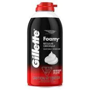 Gillette Foamy Foam Shave Reg 11oz