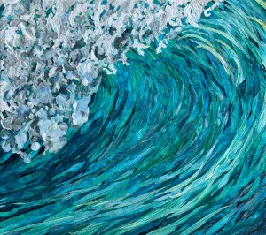 “Grace In Motion” Textile Art