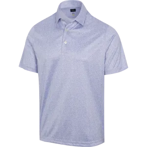 GREG NORMAN Men's 421 Black Heather Golf Polo (2024 Collection)