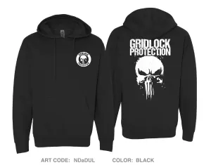 Gridlock protection Comfort Unisex Hooded Sweatshirt - NDaDUL