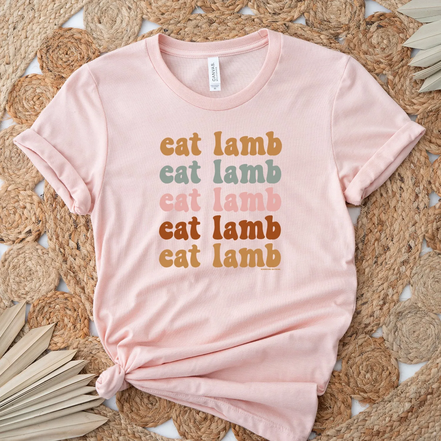 Groovy Eat Lamb ComfortWash/ComfortColor T-Shirt (S-4XL) - Multiple Colors!