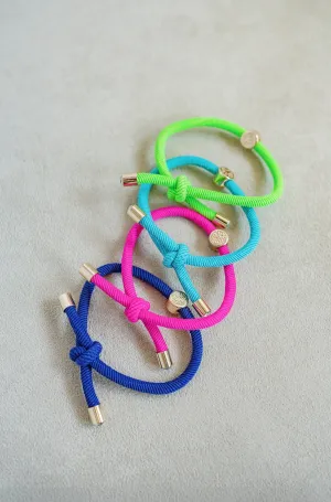 Hair Tie Set - Neon