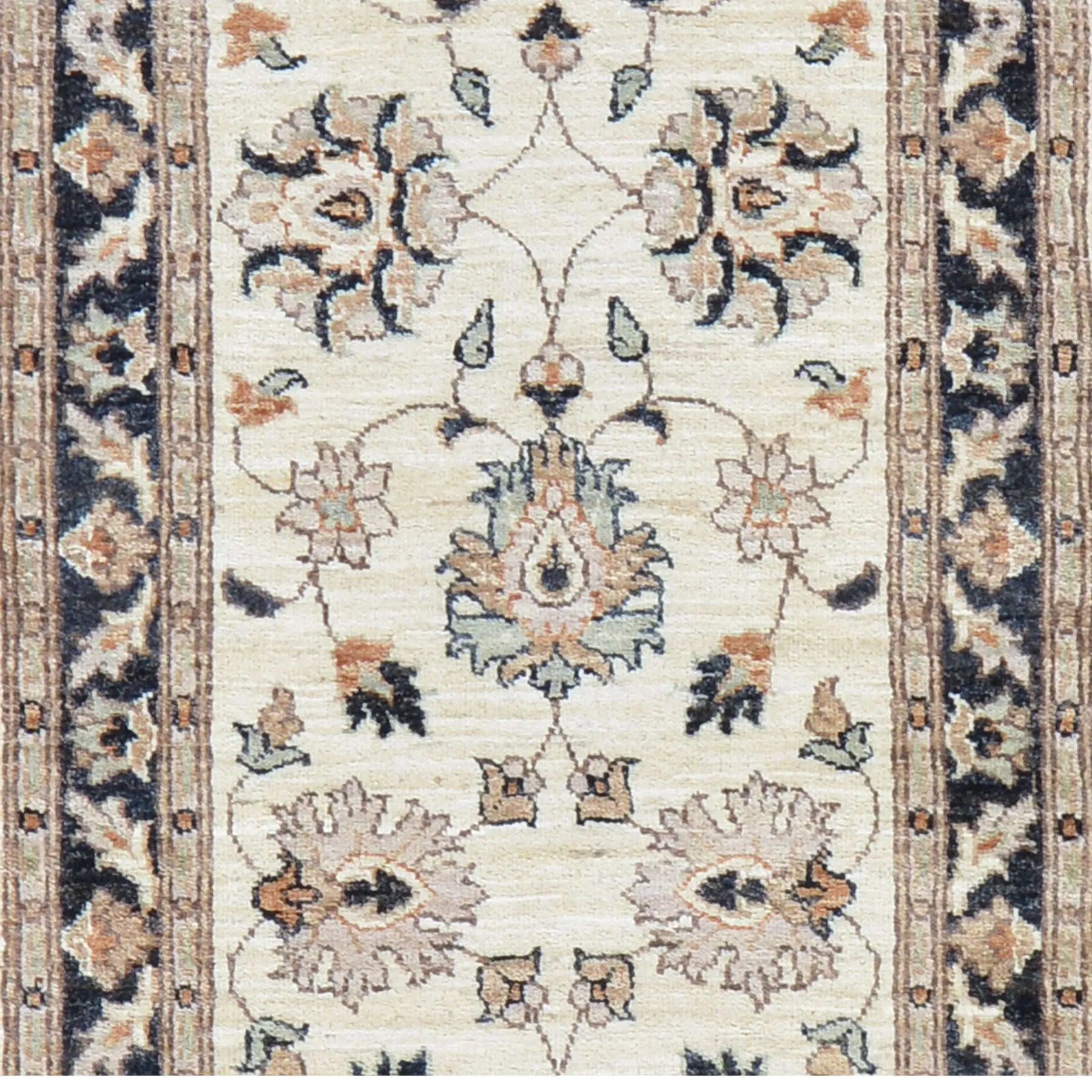 Hand-Knotted Afghan Peshawar Chobi Tribal Handmade 100% Wool Rug (Size 2.7 X 17.9) Brral-4503