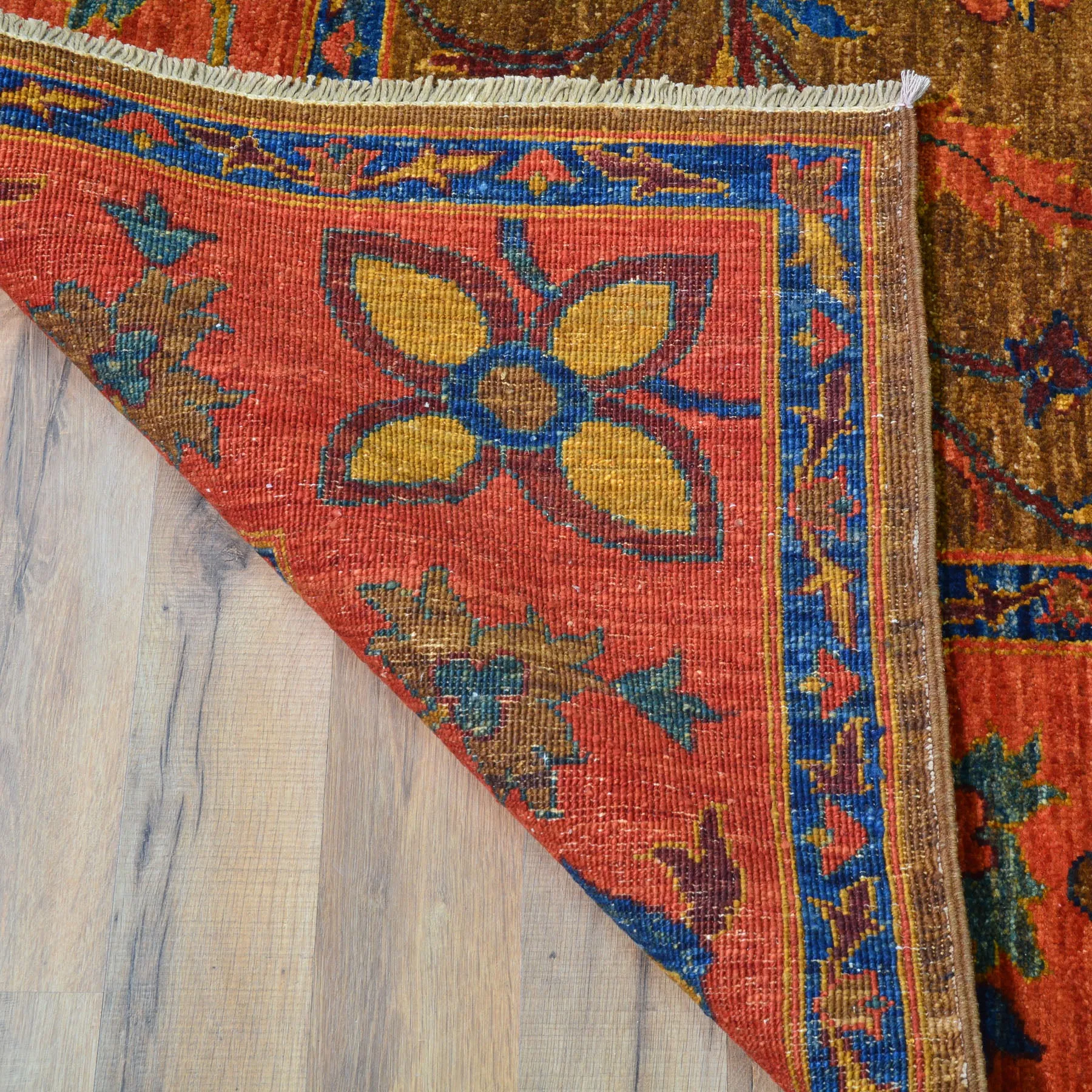 Hand-Knotted Afghan Tribal Chobi Traditional Design Wool Rug (Size 8.0 X 10.3) Cwral-9603