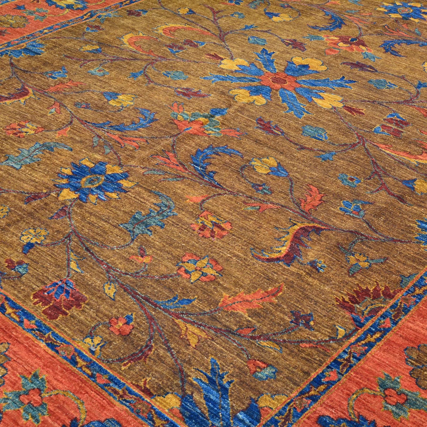 Hand-Knotted Afghan Tribal Chobi Traditional Design Wool Rug (Size 8.0 X 10.3) Cwral-9603