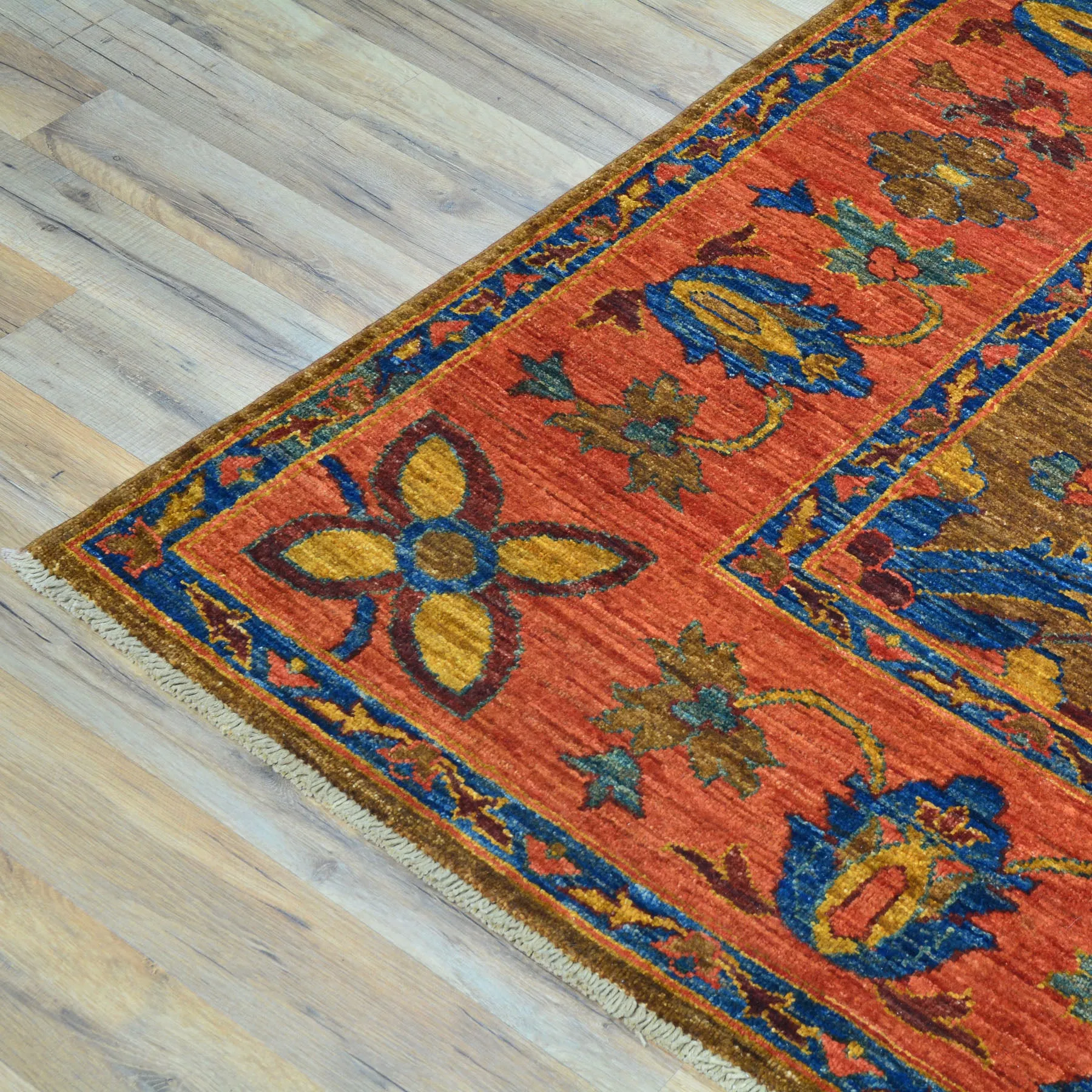Hand-Knotted Afghan Tribal Chobi Traditional Design Wool Rug (Size 8.0 X 10.3) Cwral-9603