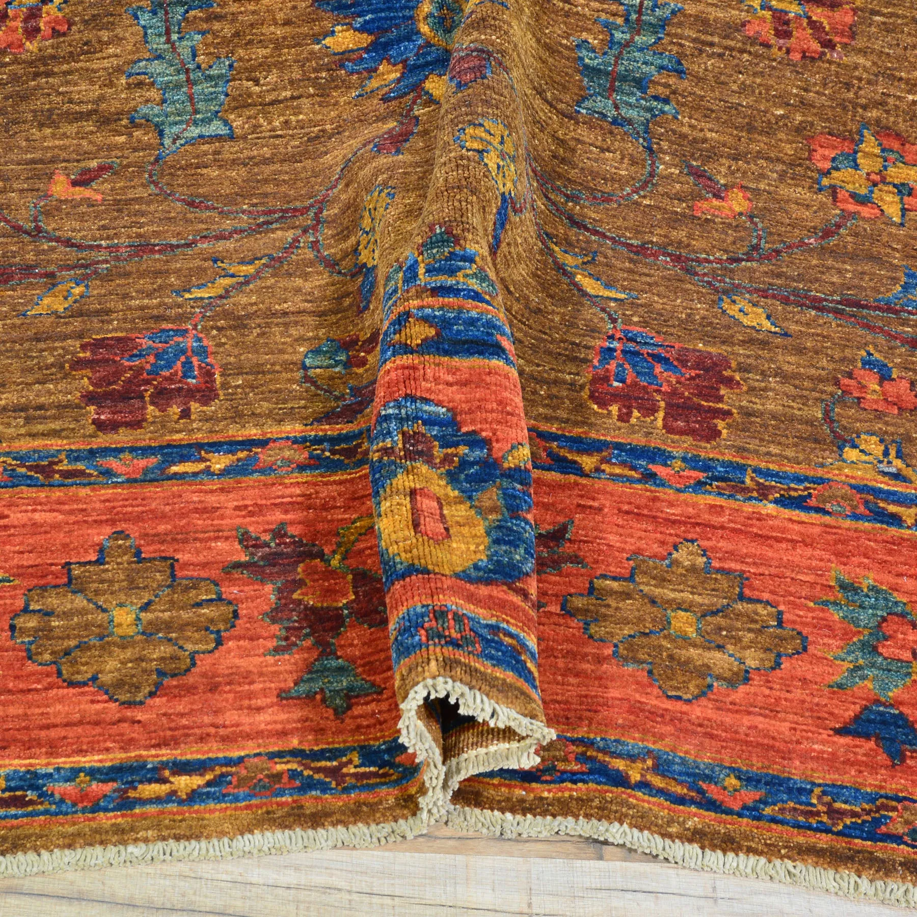 Hand-Knotted Afghan Tribal Chobi Traditional Design Wool Rug (Size 8.0 X 10.3) Cwral-9603