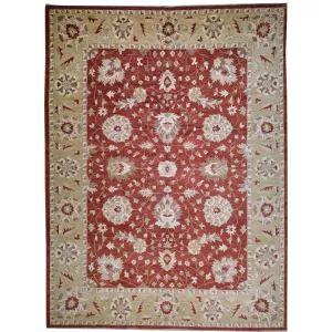 Hand-Knotted Chobi Traditional Design Wool Rug (Size 9.1 X 11.10) Brral-1287