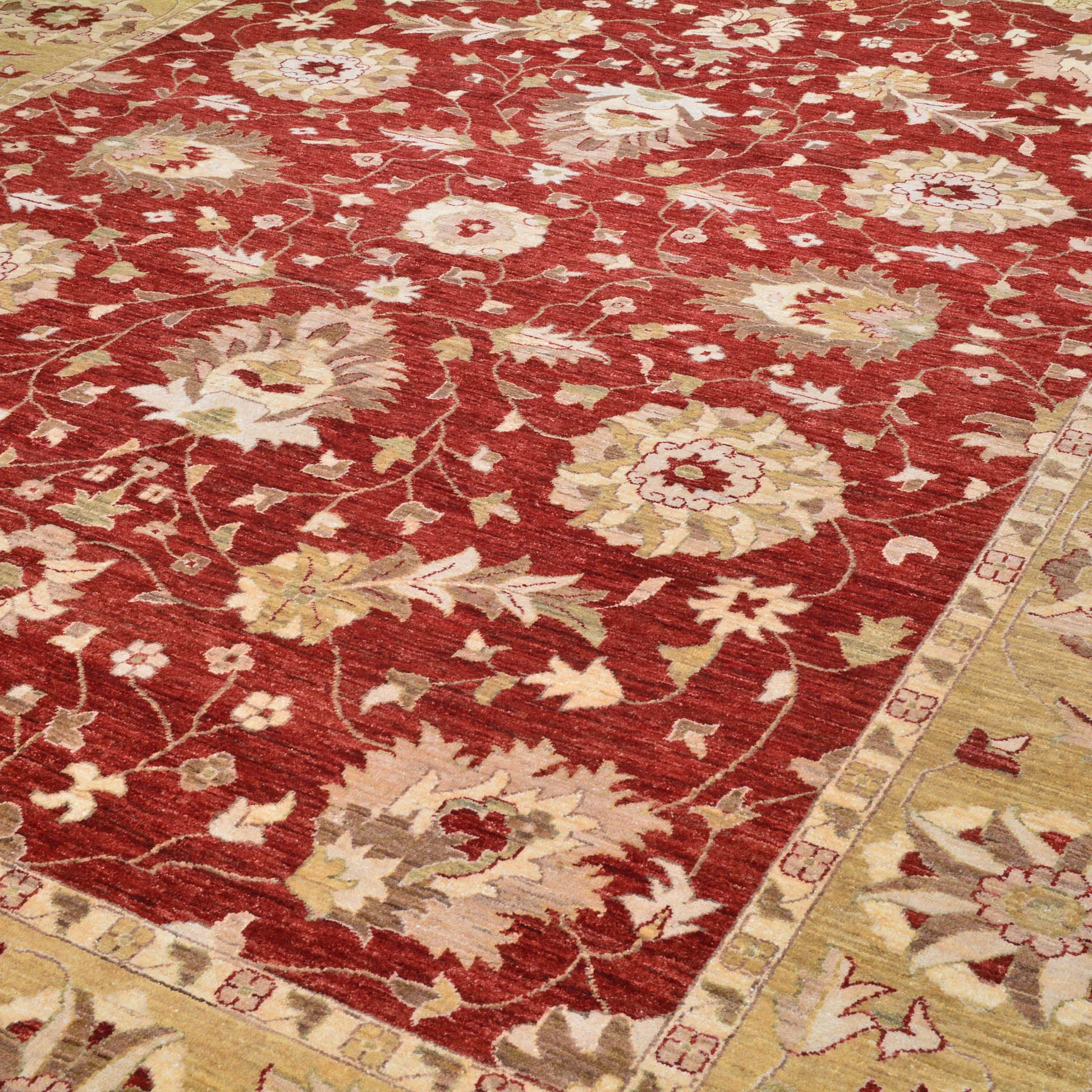 Hand-Knotted Chobi Traditional Design Wool Rug (Size 9.1 X 11.10) Brral-1287