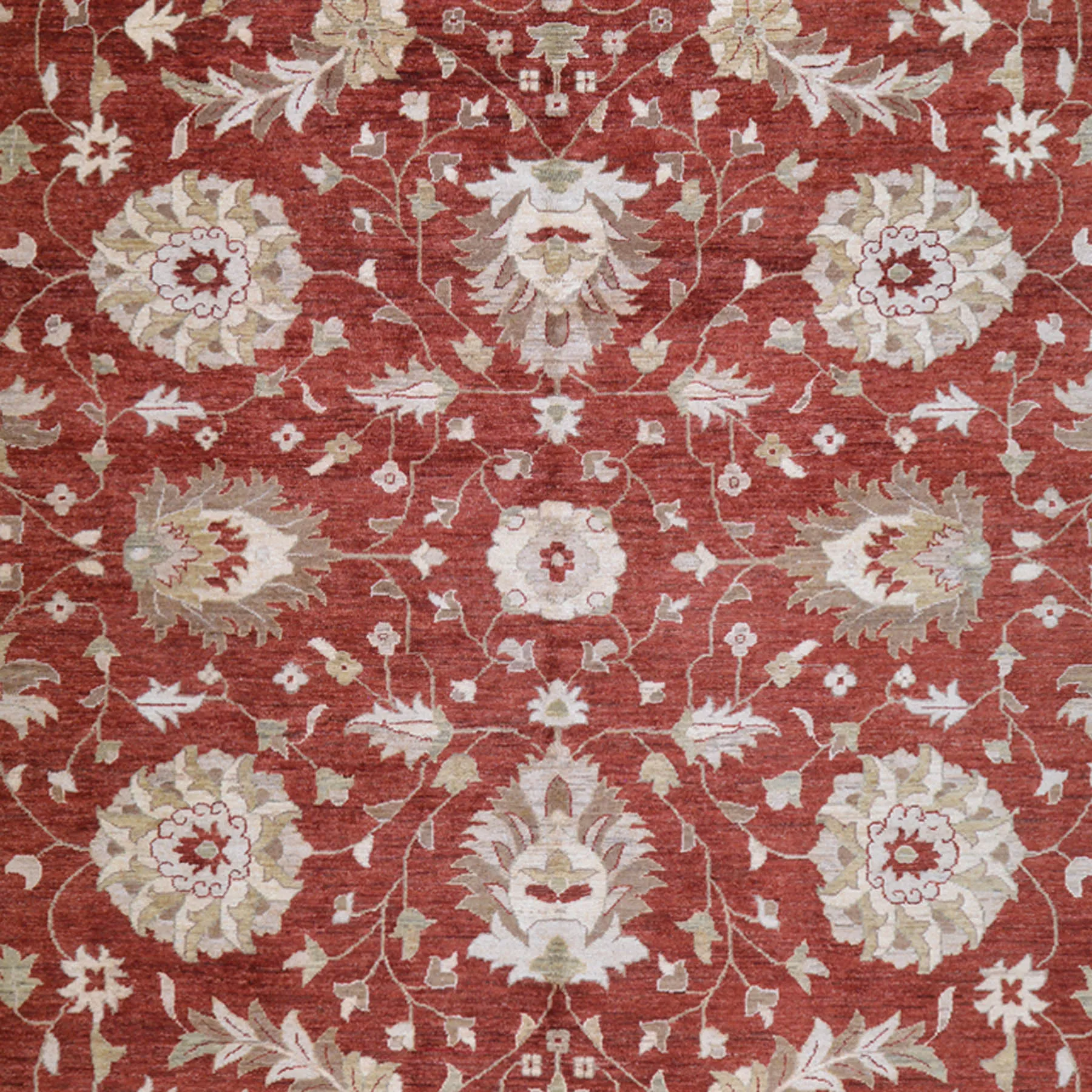 Hand-Knotted Chobi Traditional Design Wool Rug (Size 9.1 X 11.10) Brral-1287