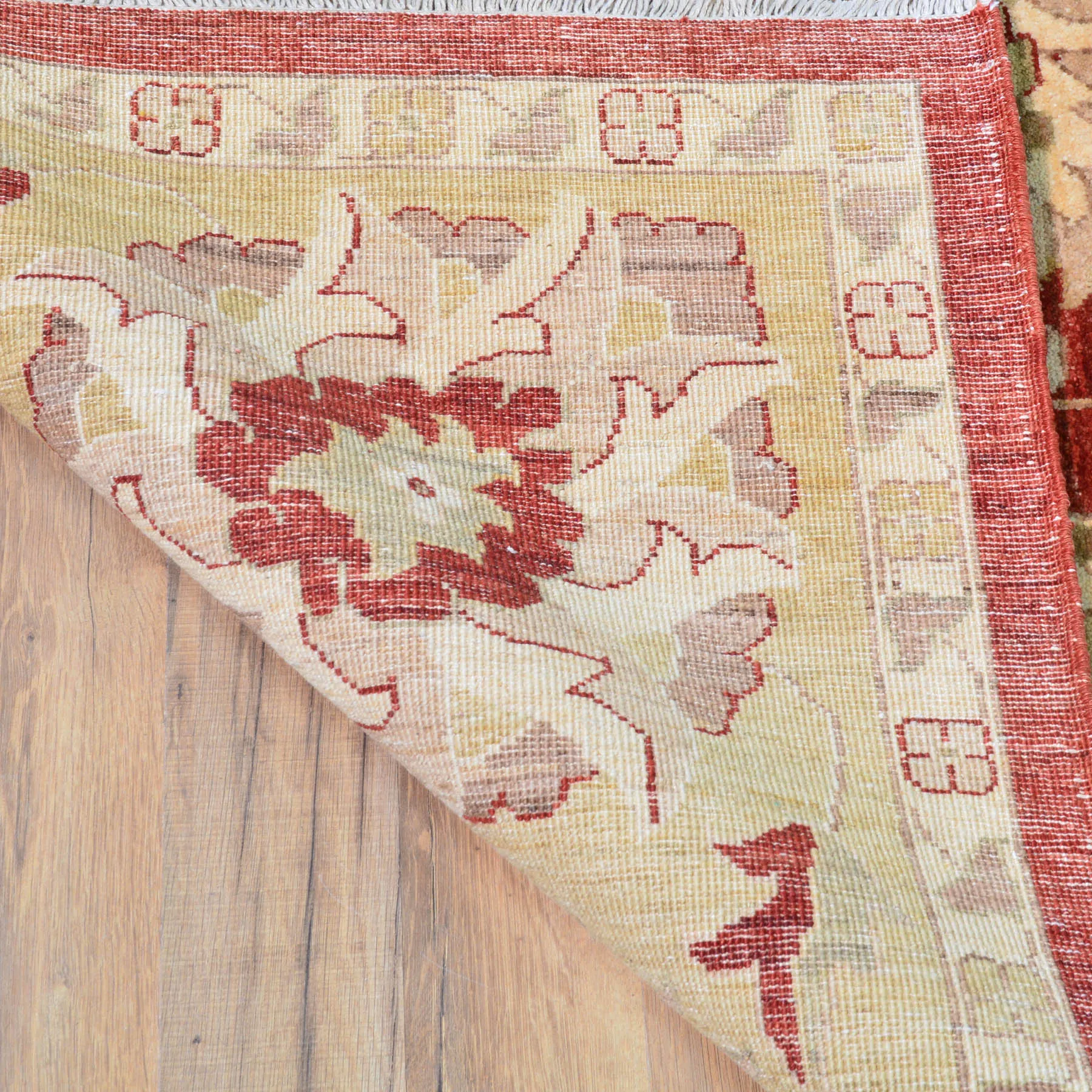 Hand-Knotted Chobi Traditional Design Wool Rug (Size 9.1 X 11.10) Brral-1287