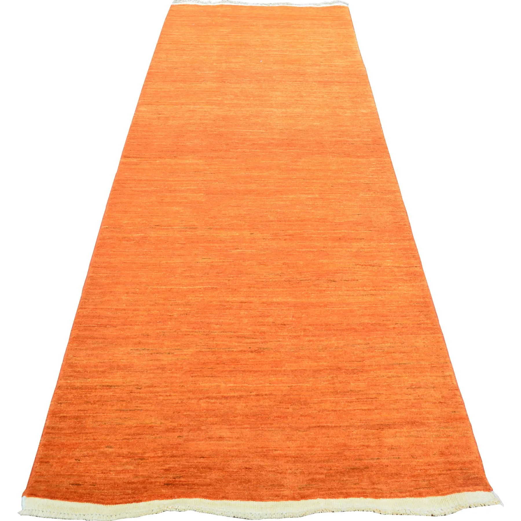 Hand-Knotted Contemporary Modern 100% Wool Handmade Rug (Size 2.8 X 10.1) Cwral-9705