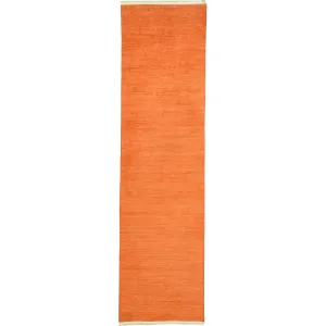 Hand-Knotted Contemporary Modern 100% Wool Handmade Rug (Size 2.8 X 10.1) Cwral-9705