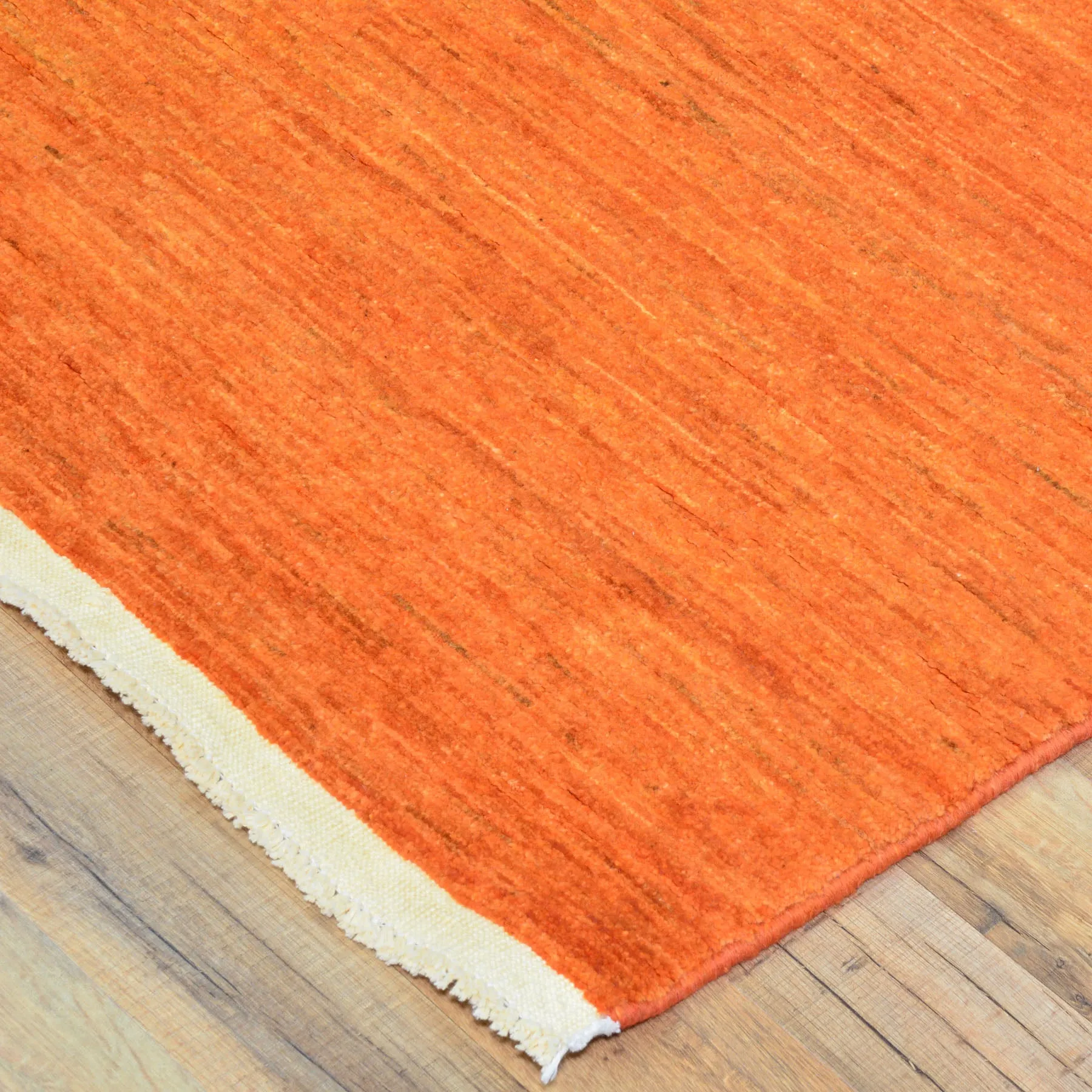 Hand-Knotted Contemporary Modern 100% Wool Handmade Rug (Size 2.8 X 10.1) Cwral-9705