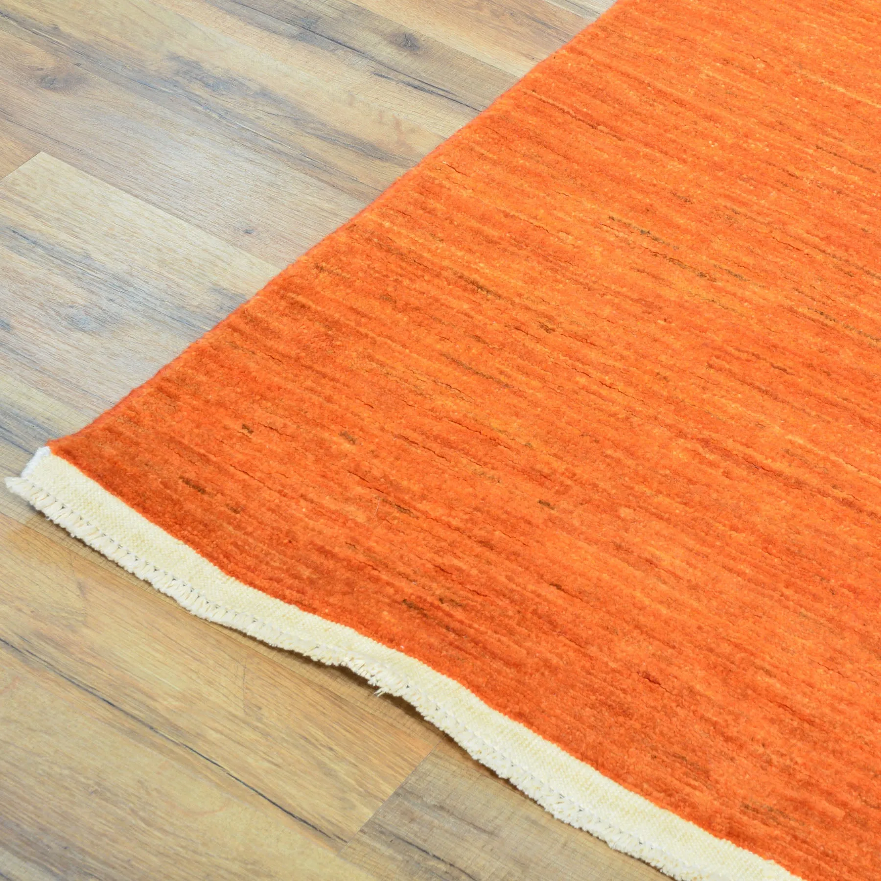 Hand-Knotted Contemporary Modern 100% Wool Handmade Rug (Size 2.8 X 10.1) Cwral-9705