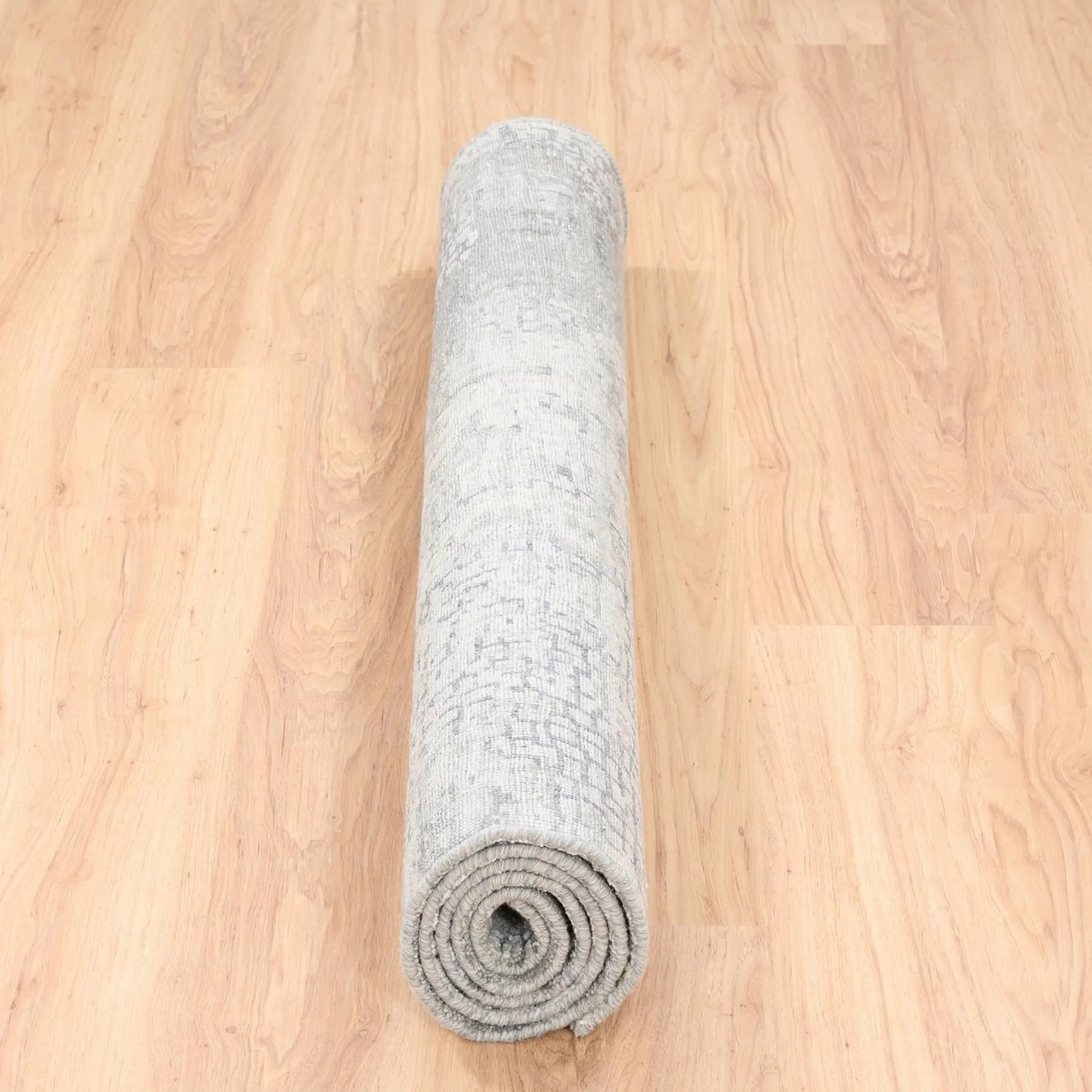 Hand-Knotted Contemporary Modern Abstract Wool Handmade Rug (Size 4.0 X 6.0) Cwral-8628