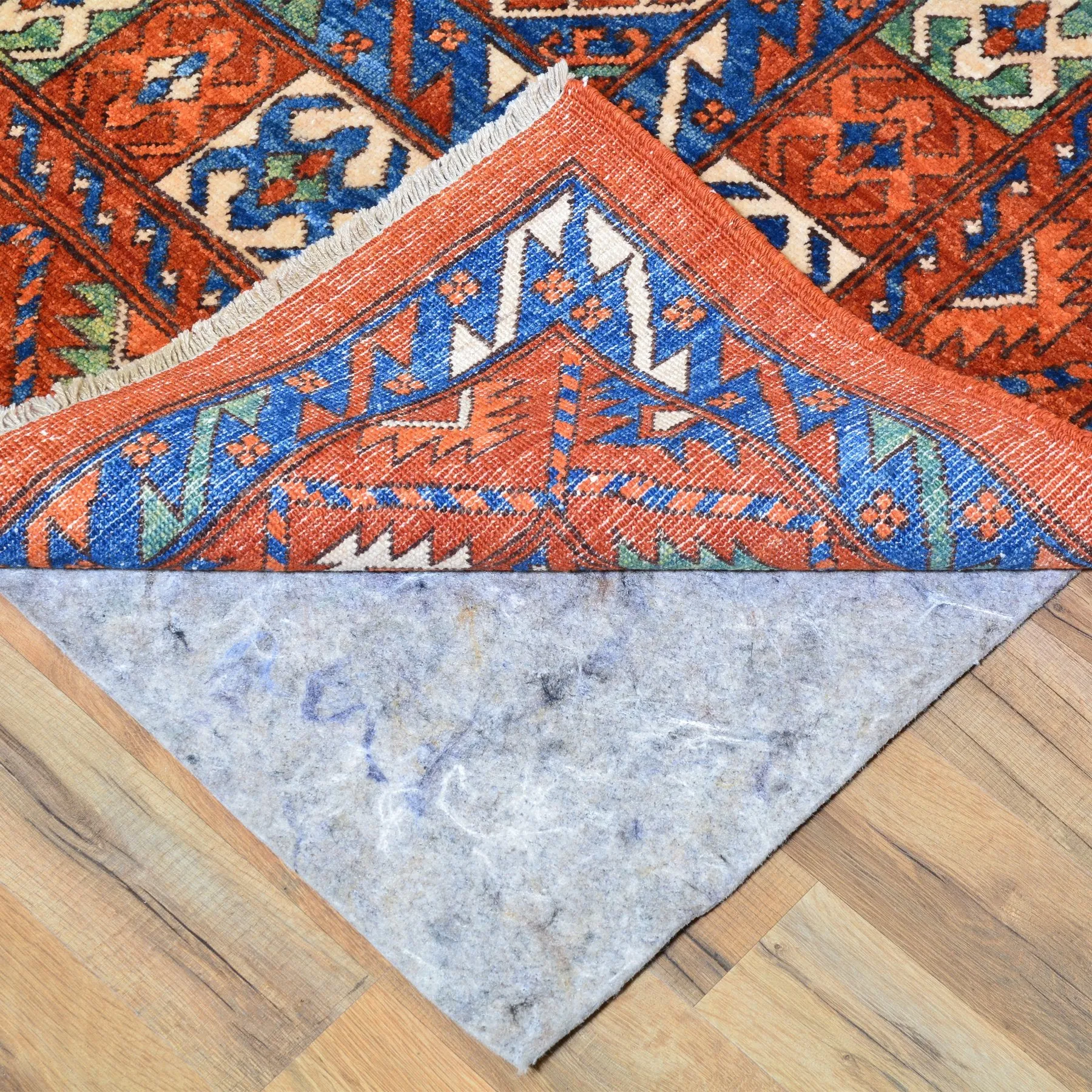 Hand-Knotted Ersari Tribal Handmade Wool Rug (Size 8.11 X 11.2) Brral-4767