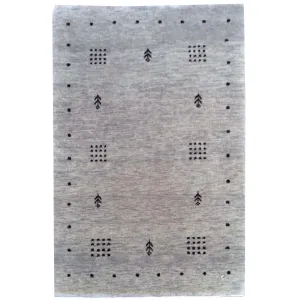Hand-Knotted Fine Gabbeh Modern Design Handmade Wool Rug (Size 2.0 X 3.0) Brrsf-1689