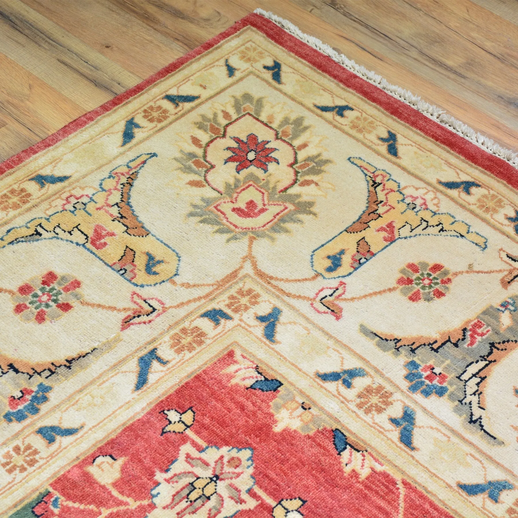 Hand-Knotted Fine Oriental Oushak Design Wool Handmade Rug (Size 9.0 X 12.4) Brral-1293