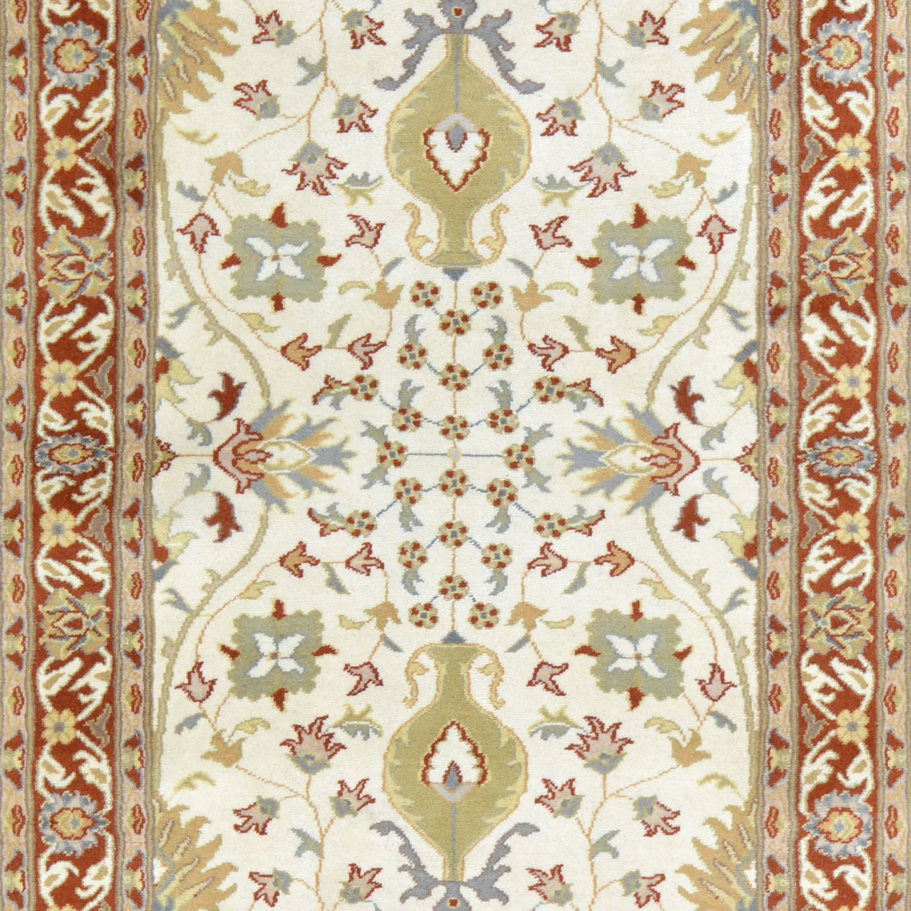 Hand-Knotted Fine Pak Traditional Handmade 100% Wool Rug (Size 2.8 X 8.5) Brral-1761